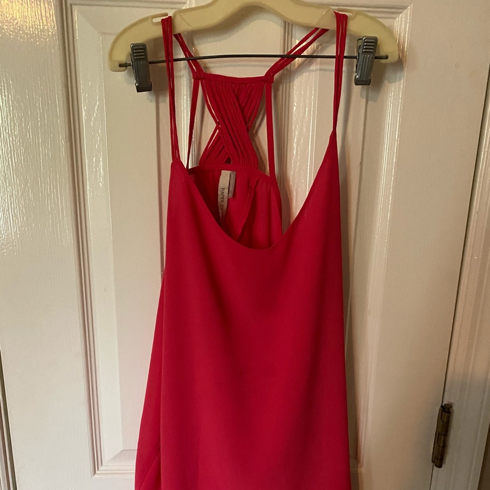 Pink tank top